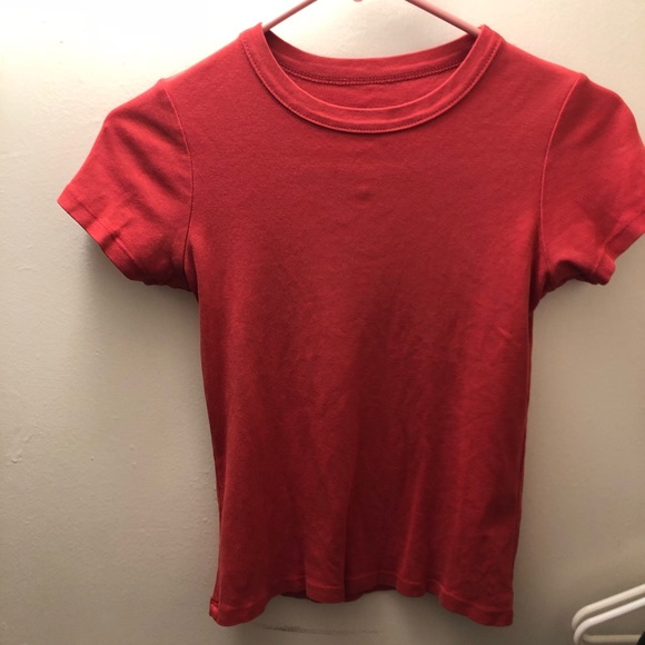 brandy melville red shirt